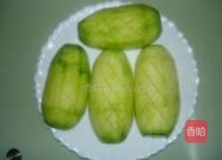 瑶柱节瓜粉丝煲的做法图解2