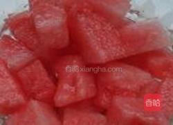 酸奶西瓜奶昔的做法图解1