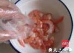 香瓜蜜豆虾仁的做法图解2