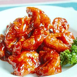 茄汁黄金虾的做法[图]