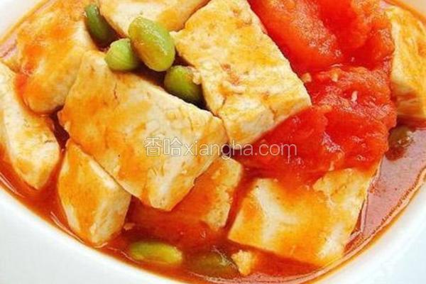 番茄炒豆腐