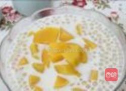 黄桃牛奶西米露的做法图解8