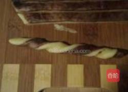 双色卷阿拉棒的做法图解10