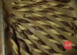 双色卷阿拉棒的做法图解11