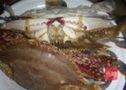 水煮螃蟹的做法图解1