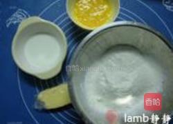 黑芝麻饼干的做法图解1