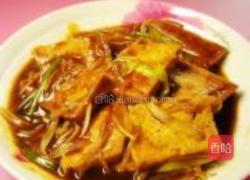葱烧豆腐的做法图解7