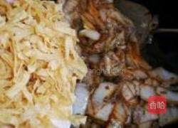 大白菜炖粉条的做法图解4
