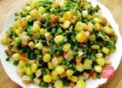 豇豆炒玉米粒的做法图解7