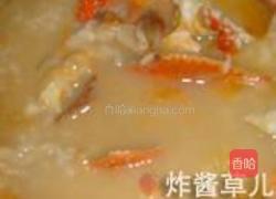 海蟹鲜虾粥的做法图解4