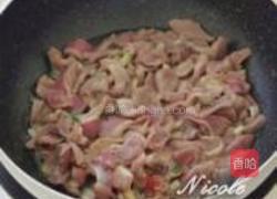 酸豆角炒雞胗的做法圖解4
