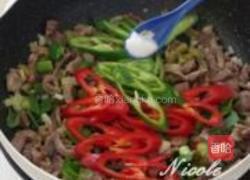 酸豆角炒鸡胗的做法图解8