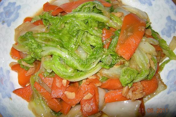 胡萝卜白菜