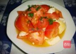 豆腐炒西红柿的做法图解5