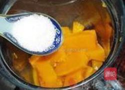椰蓉奶油南瓜羹的做法图解3