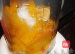 椰蓉奶油南瓜羹的做法图解4