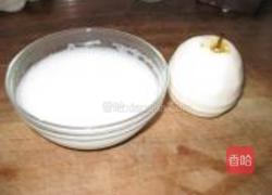 山楂梨米糊的做法图解2