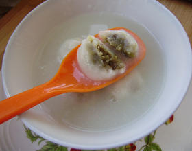 绿豆馅元宵