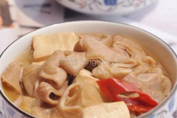大肠烧豆腐