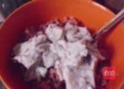 芋头肉馅汤圆的做法图解3