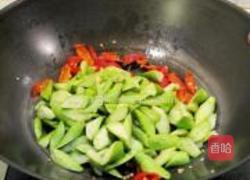 豆干炒绿茄子的做法图解5