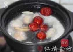 人参糯米鸡汤的做法图解8