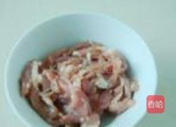 佛水瓜炒肉片的做法图解1