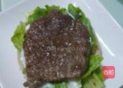 牛肉汉堡的做法图解7
