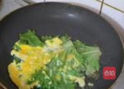 生菜煎蛋的做法图解5