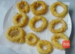 黄金鱿鱼圈的做法图解7
