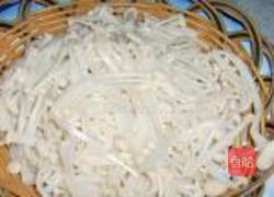 苦瓜培根金针菇卷的做法图解6