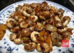 酱爆比脐的做法图解3