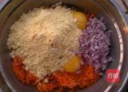 胡萝卜鸡蛋玉米饼的做法图解3