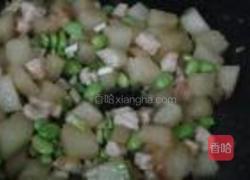 毛豆烧冬瓜的做法图解12