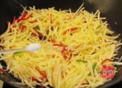 土豆丝炒豆腐干的做法图解7