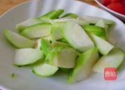 西红柿炒丝瓜的做法图解3