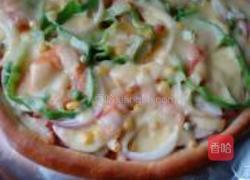 杏鲍菇披萨的做法图解6