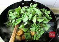 青菜烧油面筋的做法图解9