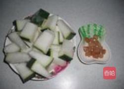 干贝冬瓜猪骨汤的做法图解1