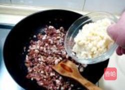 酱肉泡菜包的做法图解4