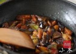 油焖茄子的做法图解8