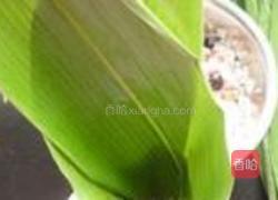 红豆花生蜜枣粽的做法图解3