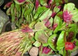 清炒红苋菜的做法图解1