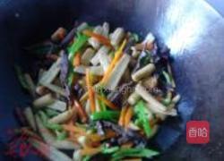 玉米笋炒猪心的做法图解10