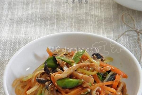 韩式杂拌菜