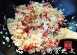 蕃茄蛋炒饭的做法图解7