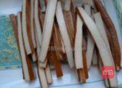 海米香芹拌豆干的做法图解3