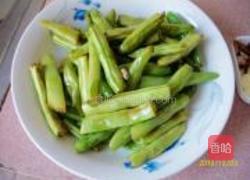 干煸四季豆的做法图解4