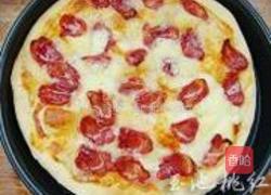 腊肠批萨的做法图解7