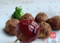 蓝莓牛肉丸的做法图解8